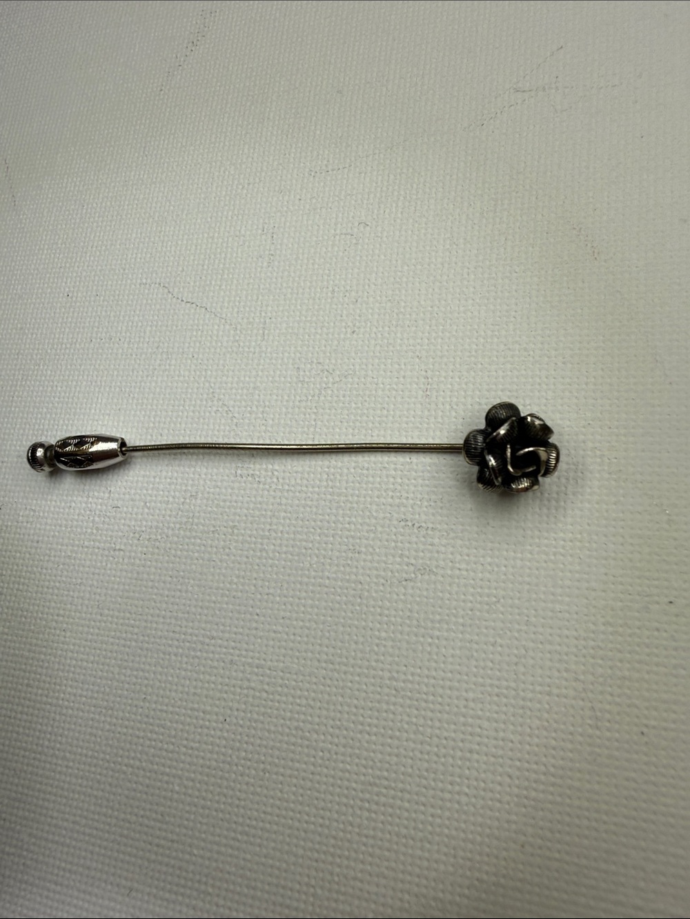 Untested Vintage Rose Stick Pin